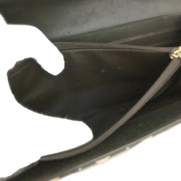 CELINE Macadam C Canvas Long Bifold Wallet Brown/2BB3593 - Picture 6 of 8